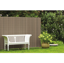 Sichtschutzmatte videx Rügen PVC 300 x 140 cm schiefer meliert