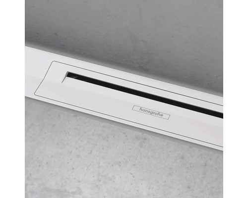 Hansgrohe Logo auf Badarmatur