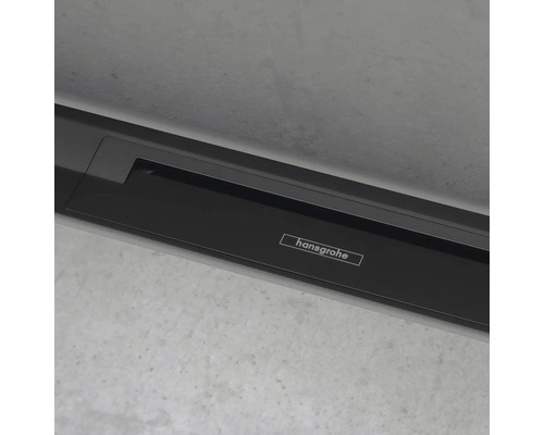 Hansgrohe Logo auf einem Badezimmerprodukt