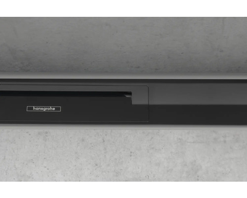 Hansgrohe Logo auf einem Badezimmerprodukt
