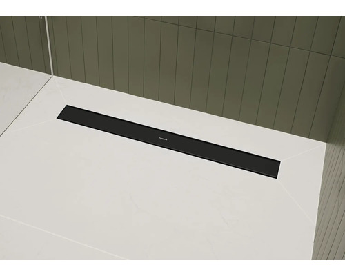 Douche à l''italienne avec caniveau de douche
