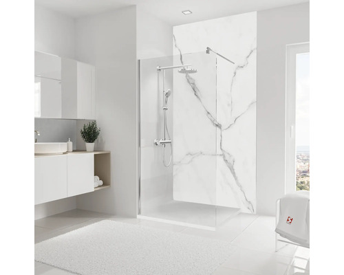 Duschrückwand SCHULTE DecoDesign Softtouch Stein Marmor-Bianco 255 x 125 cm D19012254 883