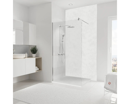 Panneau mural de douche SCHULTE DecoDesign pierre marbre clair 255 x 125 cm D1902225 603 Panneau mural de douche SCHULTE DecoDesign pierre marbre clair 255 x 125 cm D1902225 603