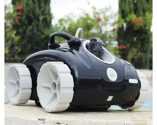 Robot de nettoyage de piscine avec roues