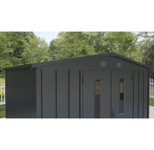 Metall Gerätehaus mit Doppeltür und Entlüftung