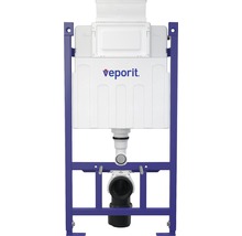 Bâti-support veporit. pour WC suspendu ICUBOX WC 858 Duo h: 858 mm actionnement par devant et par le dessus avec conduit d'introduction-thumb-0