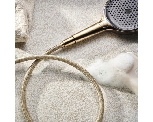 Handbrause mit Brauseschlauch und Seife