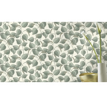 Papier peint à motif végétal pour la décoration murale intérieure