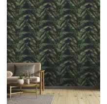 Papier peint intissé autocollant 370034 Rio feuille vert 6x0,53m