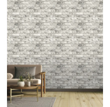 Papier peint intissé autocollant 371932 Clayton gris 6x0,53m