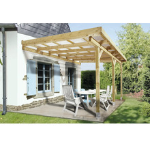 Terrassenüberdachung weka Turin Gr. 4 514x306 cm kesseldruckimprägniert