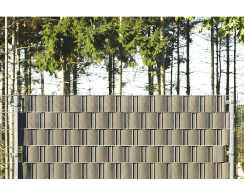 Gartenzaun mit Sichtschutz