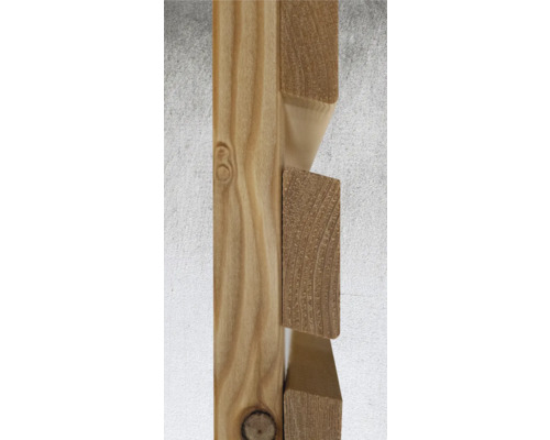 Holztreppe Detailansicht