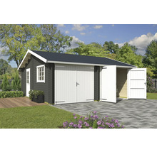 Holzgartenhaus mit Doppeltür und Satteldach