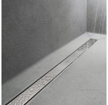 Fertigset Duschrinne hansgrohe RainDrain Match 1155 mm edelstahl gebürstet 56042800 ohne Installationsset und den uBox Grundkörper 56042800