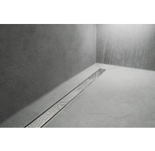 Fertigset Duschrinne hansgrohe RainDrain Match 1155 mm edelstahl gebürstet 56042800 ohne Installationsset und den uBox Grundkörper 56042800