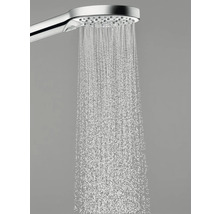 Handbrause Set hansgrohe Raindance Select S 120 3jet PowderRain rund mit Brauseschlauch 125 cm chrom 27669000