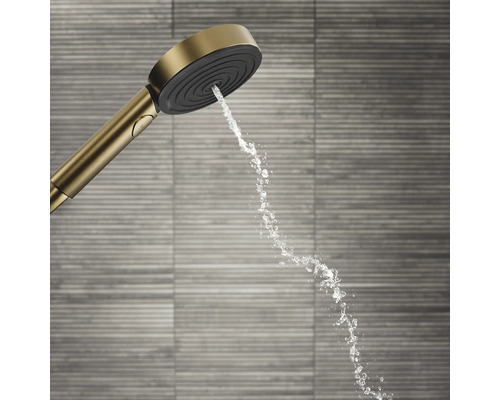 Handbrause mit Wasserstrahl