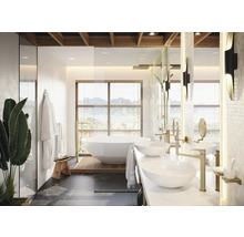 Brausestange hansgrohe Unica S Puro brushed bronze gebürstet Brausestangenlänge 1008 mm mit Isiflex Brauseschlauch 1600 mm 28631140