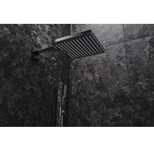 Douchette tube hansgrohe Pulsify E 100 1jet EcoSmart+ carrée 26 x 40 mm chrome 24321000
