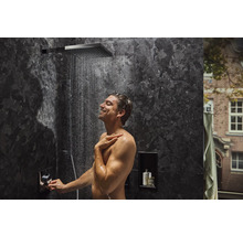 Brausegarnitur hansgrohe Pulsify E 100 1jet EcoSmart+ chrom glänzend Brausestangenlänge 663 mm 24371000