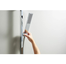 Brausegarnitur hansgrohe Pulsify E 100 1jet EcoSmart chrom glänzend Brausestangenlänge 950 mm 24380000
