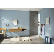 Brausegarnitur hansgrohe Croma Select E Vario chrom weiß glänzend Brausestangenlänge 959 mm 26592400