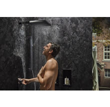 Brausegarnitur hansgrohe Pulsify E 100 1jet EcoSmart+ chrom glänzend Brausestangenlänge 663 mm 24371000