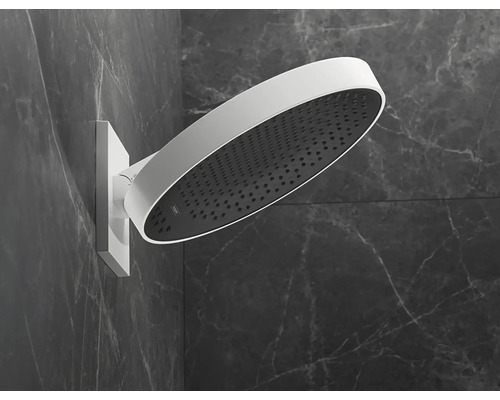 Runde Kopfbrause aus Metall zur Wandmontage