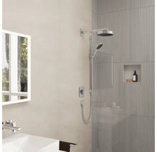 Brausegarnitur hansgrohe Rainfinity S Puro 130 3jet EcoSmart chrom glänzend Brausestangenlänge 1008 mm 28744000