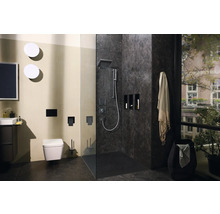 Brausegarnitur hansgrohe Pulsify E 100 1jet EcoSmart+ chrom glänzend Brausestangenlänge 663 mm 24371000