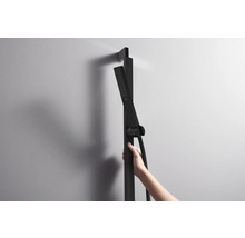 Brausegarnitur hansgrohe Pulsify E 100 1jet EcoSmart+ schwarz matt Brausestangenlänge 663 mm 24371670