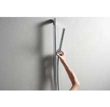 Brausegarnitur hansgrohe Pulsify S 100 1jet EcoSmart+ chrom glänzend Brausestangenlänge 950 mm 24383000
