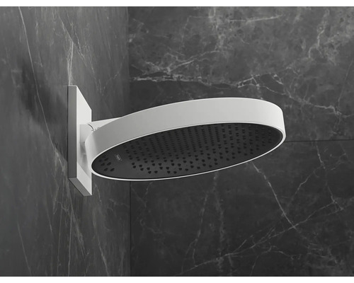Runde Kopfbrause zur Wandmontage im Badezimmer