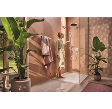 Brausegarnitur hansgrohe Pulsify S 100 1jet EcoSmart weiß matt Brausestangenlänge 950 mm 24382700