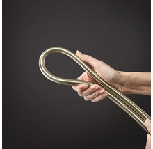 Brausestange hansgrohe Unica S Puro brushed bronze gebürstet Brausestangenlänge 1008 mm mit Isiflex Brauseschlauch 1600 mm 28631140