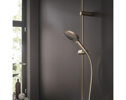 Handbrause mit Brausestange im Badezimmer