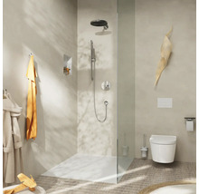 Brausegarnitur hansgrohe Pulsify S 100 1jet EcoSmart+ chrom glänzend Brausestangenlänge 663 mm 24373000