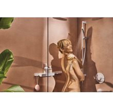 Brausegarnitur hansgrohe Pulsify S 100 1jet EcoSmart weiß matt Brausestangenlänge 950 mm 24382700