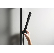 Brausegarnitur hansgrohe Pulsify S 100 1jet EcoSmart+ schwarz matt Brausestangenlänge 950 mm 24383670