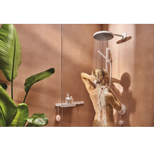 Brausegarnitur hansgrohe Pulsify S 100 1jet EcoSmart+ weiß matt Brausestangenlänge 950 mm 24383700