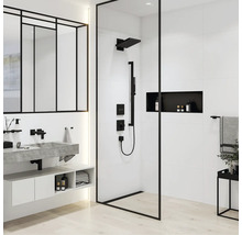 Brausegarnitur hansgrohe Pulsify E 100 1jet EcoSmart schwarz matt Brausestangenlänge 950 mm 24380670