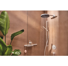 Brausegarnitur hansgrohe Pulsify S 100 1jet EcoSmart+ weiß matt Brausestangenlänge 950 mm 24383700