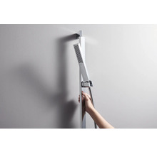 Brausegarnitur hansgrohe Pulsify E 100 1jet EcoSmart+ chrom glänzend Brausestangenlänge 663 mm 24371000