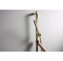 Brausestange hansgrohe Unica S Puro brushed bronze gebürstet Brausestangenlänge 663 mm mit Isiflex Brauseschlauch 1600 mm 24402140