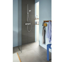 Brausegarnitur hansgrohe Croma Select E Vario chrom weiß glänzend Brausestangenlänge 959 mm 26592400