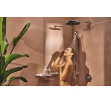 Brausegarnitur hansgrohe Pulsify S 100 1jet EcoSmart+ chrom glänzend Brausestangenlänge 950 mm 24383000