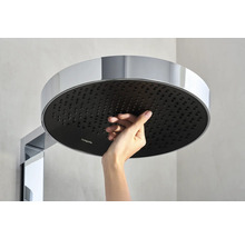 Duschsäule inkl. Thermostat hansgrohe Rainfinity 360 1jet chrom glänzend 26853000