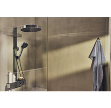 Duschsäule inkl. Thermostat hansgrohe Rainfinity 360 1jet chrom glänzend 26853000