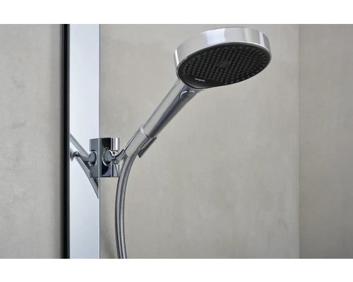 Handbrause mit Brauseschlauch und Halterung